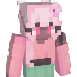 CCsagaa Minecraft avatar bust