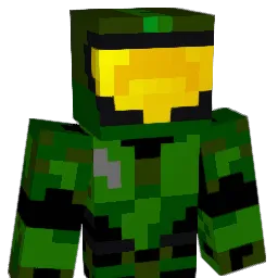 CH33KZ9327 Minecraft avatar bust