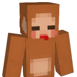 CHAEMSS Minecraft avatar bust