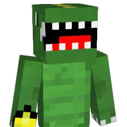 CHEZZOSAURUS Minecraft avatar bust
