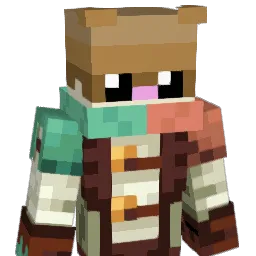 CHOMIKSA Minecraft avatar bust