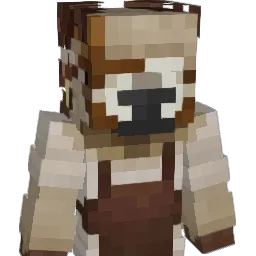 CHOMPDOWNTREE Minecraft avatar bust