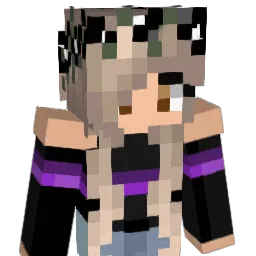 CHOPH34D Minecraft avatar bust