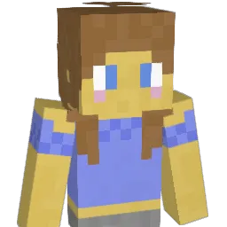 CL0UDGIRL Minecraft avatar bust