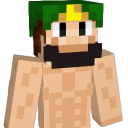 CL0VER01 Minecraft avatar bust