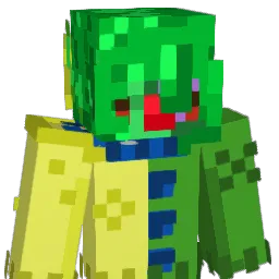 CL0WNCORE Minecraft avatar bust