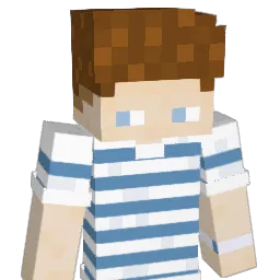 CM_787 Minecraft avatar bust