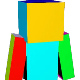 CNAW64 Minecraft avatar bust
