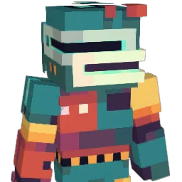 CNDR Minecraft avatar bust