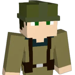 CNM1235 Minecraft avatar bust