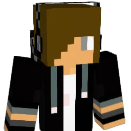 CO3JU45 Minecraft avatar bust