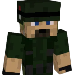 COD4 Minecraft avatar bust