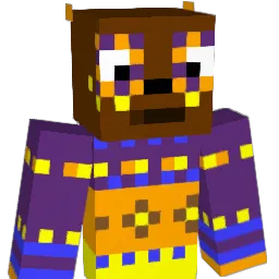 CQ813 Minecraft avatar bust