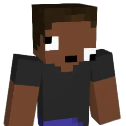CRVENIWOLF Minecraft avatar bust