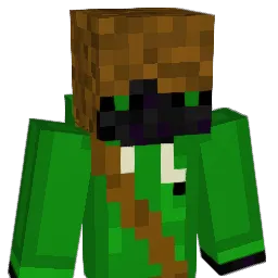 CRYPT1C23 Minecraft avatar bust
