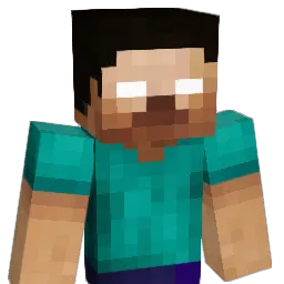 CVW Minecraft avatar bust