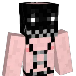 CYB3RGRL Minecraft avatar bust