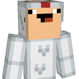 CYB3RSPAC3 Minecraft avatar bust