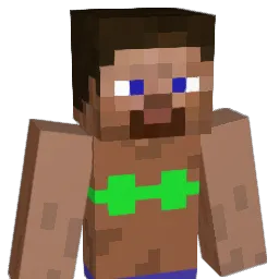 Cacacrac Minecraft avatar bust