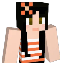 CaffeineQueen Minecraft avatar bust