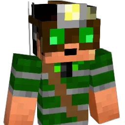 Caibi Minecraft avatar bust