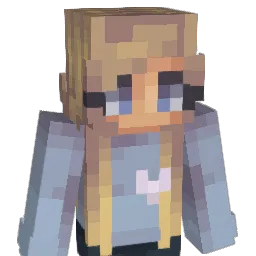 CaitlinW Minecraft avatar bust
