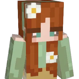 Caitlinlucia Minecraft avatar bust