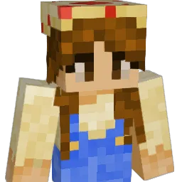 CakeDino Minecraft avatar bust