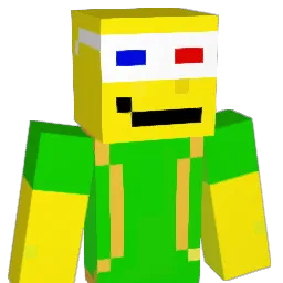 CakeeMan Minecraft avatar bust