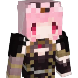 CalliopeMori Minecraft avatar bust