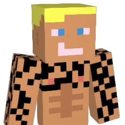 Calvelo Minecraft avatar bust