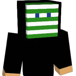 CamV4 Minecraft avatar bust