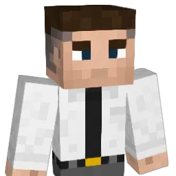 Cameraman Minecraft avatar bust
