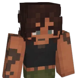 CamoEddie Minecraft avatar bust