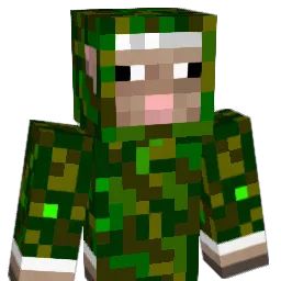 Camo_Sheepman Minecraft avatar bust