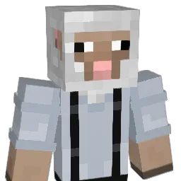 Camofloss Minecraft avatar bust