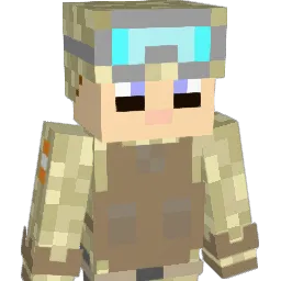 Camouflage09 Minecraft avatar bust