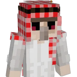 CanIMoonWalkMom Minecraft avatar bust