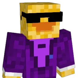 CanardBleuu Minecraft avatar bust