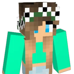CandyChicKiss Minecraft avatar bust