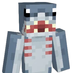 CappyShark Minecraft avatar bust