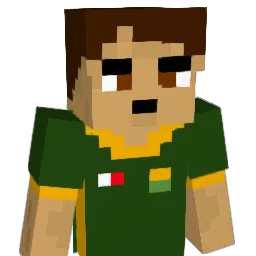 CaptAfrika Minecraft avatar bust