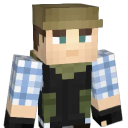 CaptainCockslap Minecraft avatar bust
