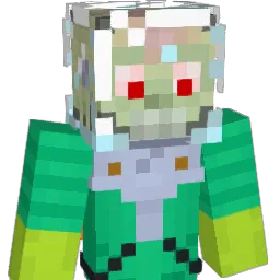 CaptainOverkill Minecraft avatar bust