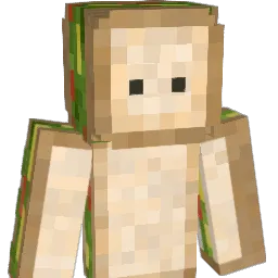 CaptainSammich Minecraft avatar bust