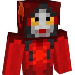 Carmineloom Minecraft avatar bust