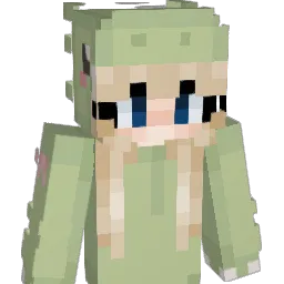 Carolinemai Minecraft avatar bust