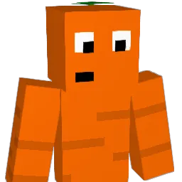 Carret Minecraft avatar bust
