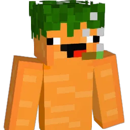 CarrotTopHat Minecraft avatar bust