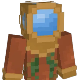 Carrotzep Minecraft avatar bust